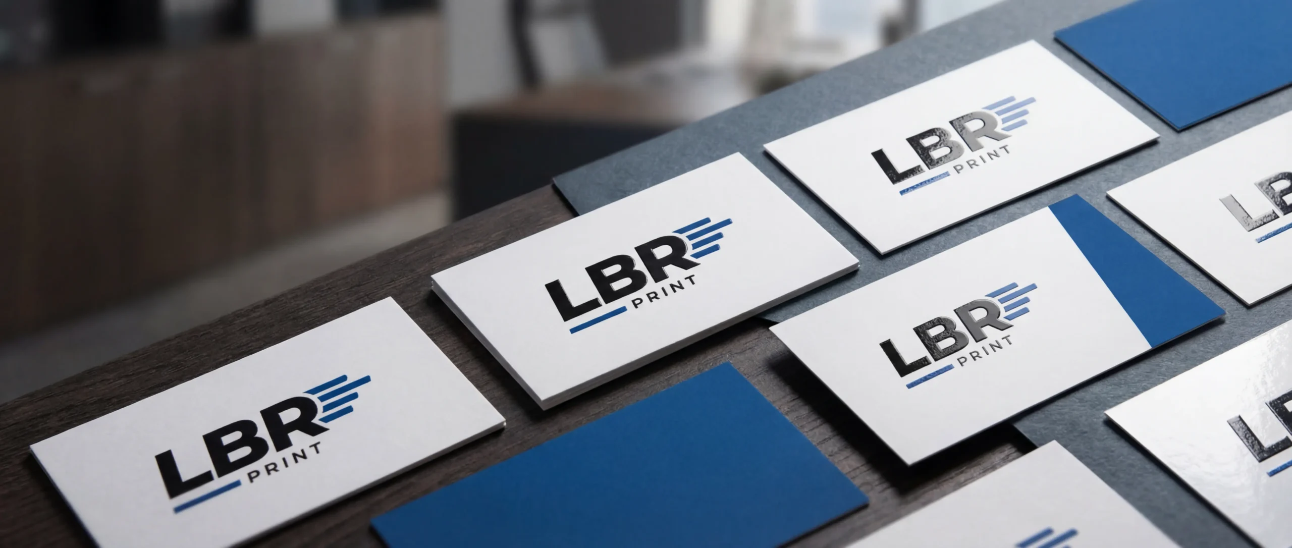 Impressão gráfica de Cartões de Visita - Qualidade Premium LBR Print